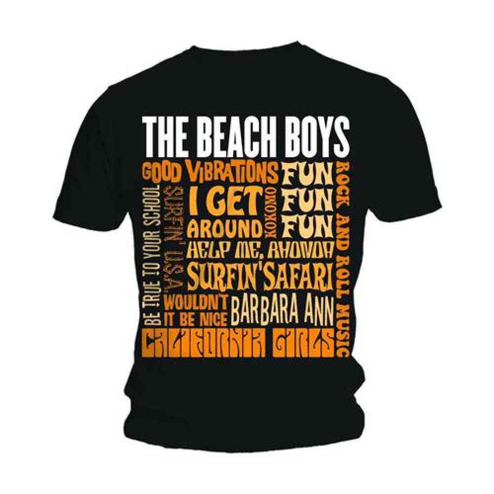 The Beach Boys - Best Of SS Tshirt Homme - Noir